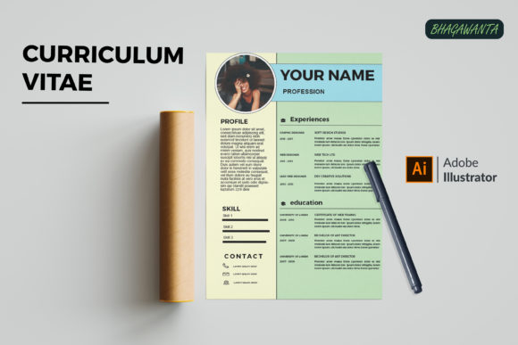 Download CV Resume Template #435 - Resume template Collection